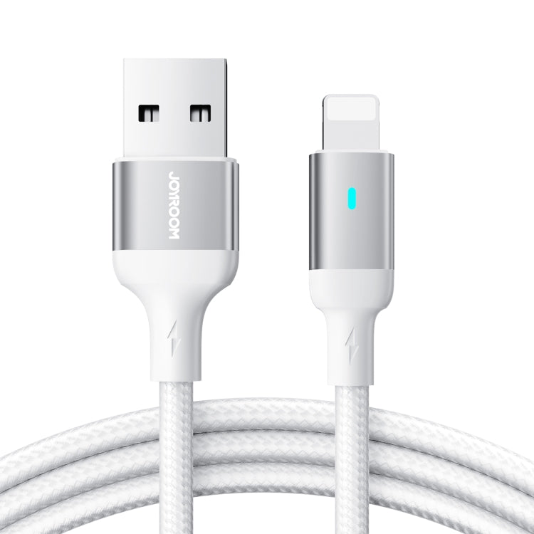 JOYROOM S-UL012A10 Extraordinary Series 2.4A USB-A to 8 Pin Fast Charging Data Cable, Cable Length:3m(White) - Normal Style Cable by JOYROOM | Online Shopping South Africa | PMC Jewellery