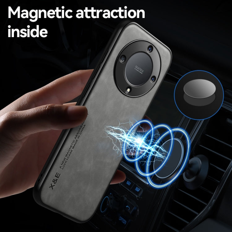 For Honor X9a Lamba Skin Feel Magnetic Leather Phone Case(Green) - free shipping - PMC TechLife - Order now!