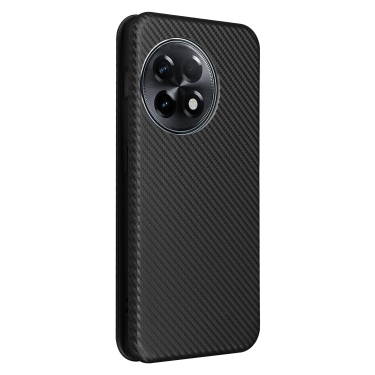 For OnePlus 11R 5G Carbon Fiber Texture Flip Leather Phone Case(Black) - free shipping - PMC TechLife - Order now!
