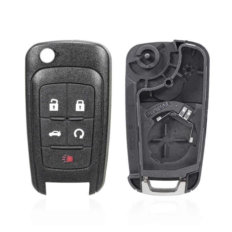 For Opel Car Keys Replacement Car Key Case with Foldable Key Blade(5 Sedan Button) - free shipping - PMC TechLife - Order now!