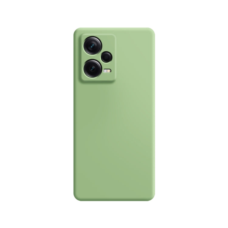 For Xiaomi Redmi Note 12 5G Global Imitation Liquid Silicone Phone Case(Matcha Green) - free shipping - PMC TechLife - Order now!
