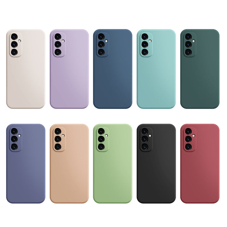 For Samsung Galaxy A34 5G Imitation Liquid Silicone Phone Case(Sky Blue) - free shipping - PMC TechLife - Order now!