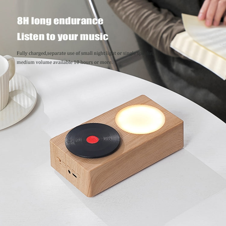 T19 Creative Retro Desktop Wireless Bluetooth Speaker(Wood) - Desktop Speaker by PMC TechLife | Online Shopping South Africa | PMC TechLife