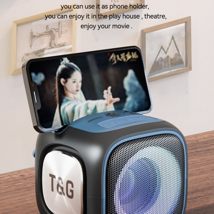 T&G TG359 Portable Outdoor LED Wireless Bluetooth Speaker(Red) - Mini Speaker by T&G | Online Shopping South Africa | PMC TechLife | Buy Now Pay Later Mobicred