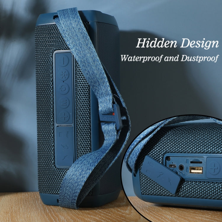 T&G TG345 Portable Outdoor Color LED Wireless Bluetooth Speaker(Blue) - free shipping - PMC TechLife - Order now!