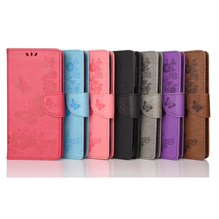 For Xiaomi Redmi Note 12 5G Global / Poco X5 5G Butterfly Embossed Horizontal Flip Leather Phone Case(Red) - free shipping - PMC TechLife - Order now!