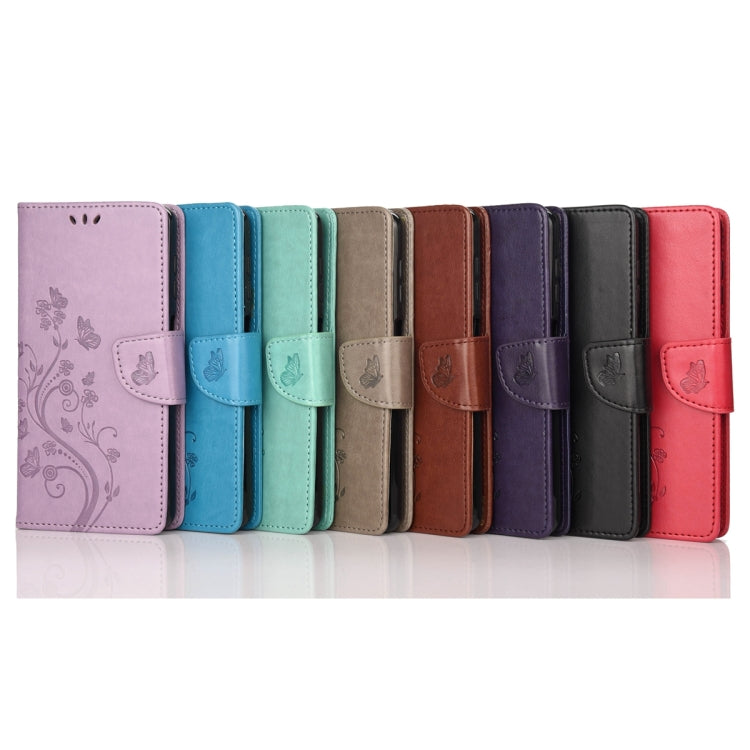 For Xiaomi Redmi Note 12 Pro 5G Global Butterfly Flower Pattern Leather Phone Case(Black) - free shipping - PMC TechLife - Order now!