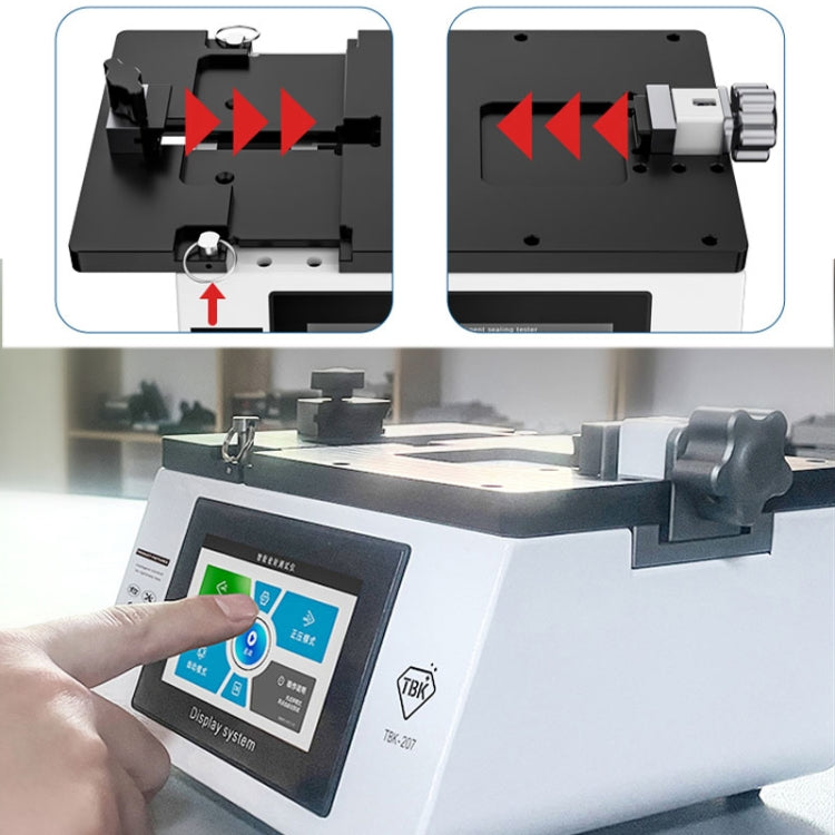 TBK-207 Portable Intelligent Air Tightness Detector Built-in Vacuum Pump(EU Plug) - free shipping - PMC TechLife - Order now!