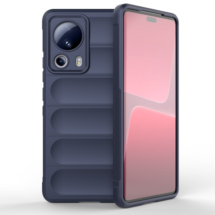 For Xiaomi 13 Lite Magic Shield TPU + Flannel Phone Case(Dark Blue) - free shipping - PMC TechLife - Order now!