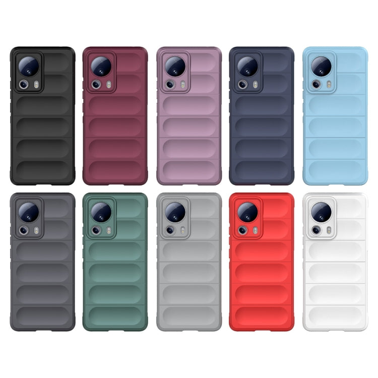 For Xiaomi 13 Lite Magic Shield TPU + Flannel Phone Case(Dark Blue) - free shipping - PMC TechLife - Order now!