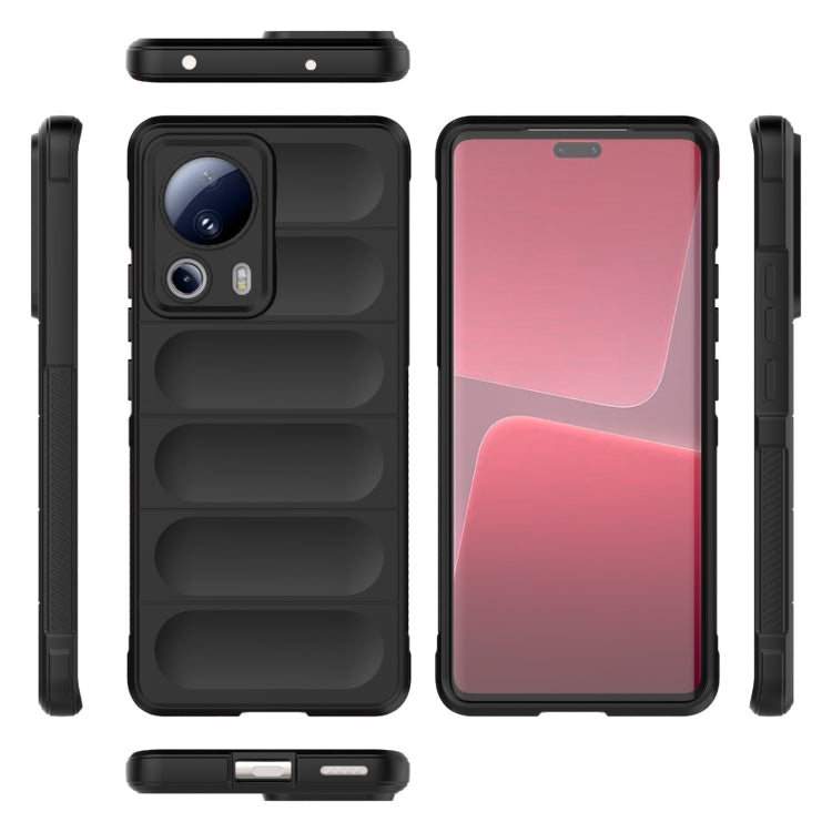 For Xiaomi 13 Lite Magic Shield TPU + Flannel Phone Case(Red) - free shipping - PMC TechLife - Order now!