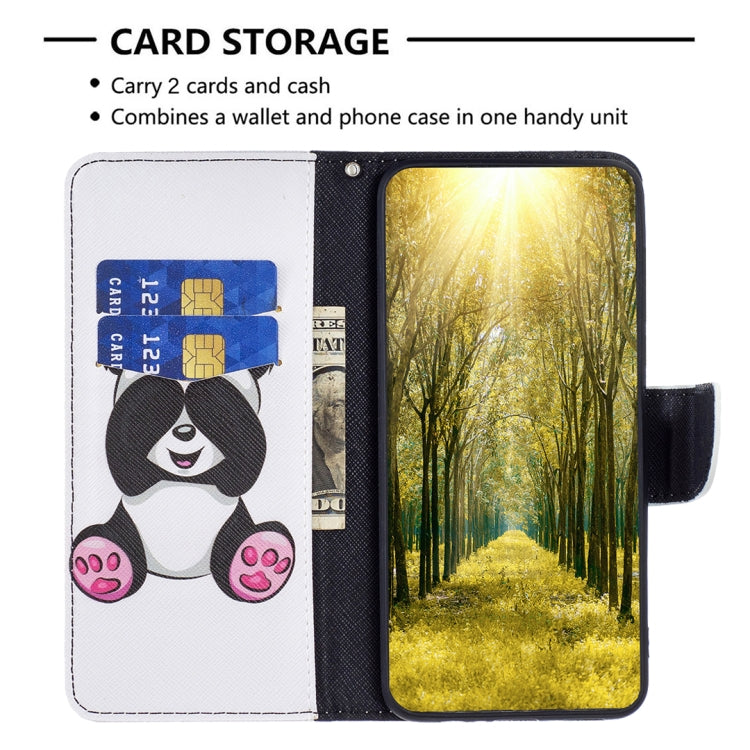 For Xiaomi Redmi Note 12 4G Global Colored Drawing Leather Phone Case(Panda) - free shipping - PMC TechLife - Order now!