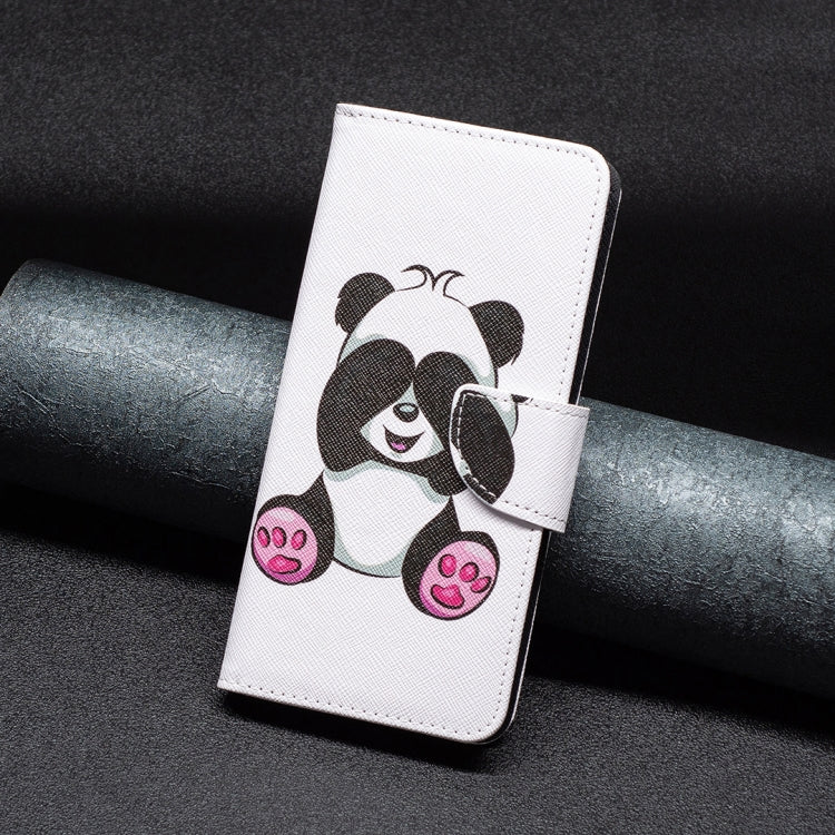 For Xiaomi Redmi Note 12 4G Global Colored Drawing Leather Phone Case(Panda) - free shipping - PMC TechLife - Order now!