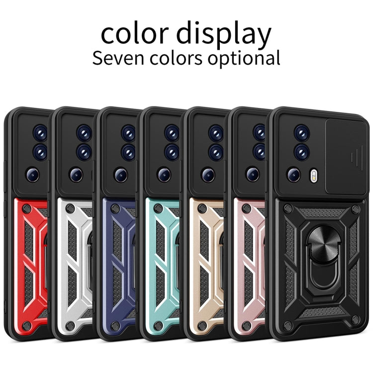 For Xiaomi Civi 2 5G / 13 Lite Sliding Camera Cover Design TPU+PC Phone Case(Blue) - free shipping - PMC TechLife - Order now!