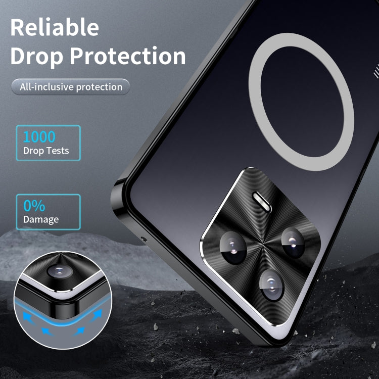 For Xiaomi 13 MagSafe Magnetic Frosted Metal Phone Case(Black) - free shipping - PMC TechLife - Order now!