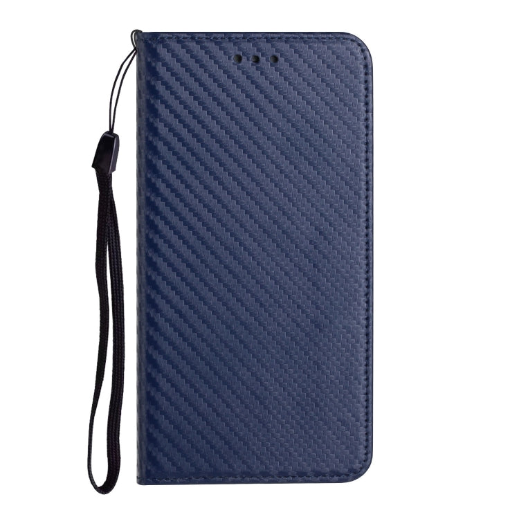 For Xiaomi Redmi 12C Carbon Fiber Texture Magnetic Flip Leather Phone Case(Blue) - free shipping - PMC TechLife - Order now!