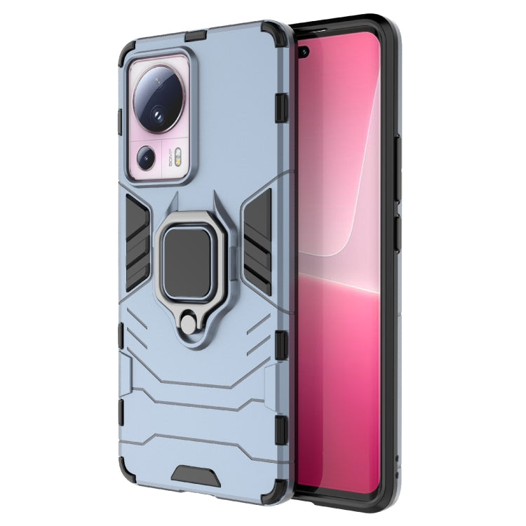 For Xiaomi 13 Lite Magnetic Ring Holder PC + TPU Phone Case(Navy Blue) - free shipping - PMC TechLife - Order now!