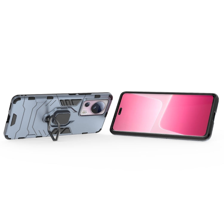 For Xiaomi 13 Lite Magnetic Ring Holder PC + TPU Phone Case(Navy Blue) - free shipping - PMC TechLife - Order now!