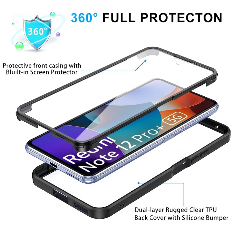 For Xiaomi Redmi Note 12 Pro 5G / Poco X5 Pro Acrylic + TPU 360 Degrees Full Coverage Phone Case(Pink) - free shipping - PMC TechLife - Order now!