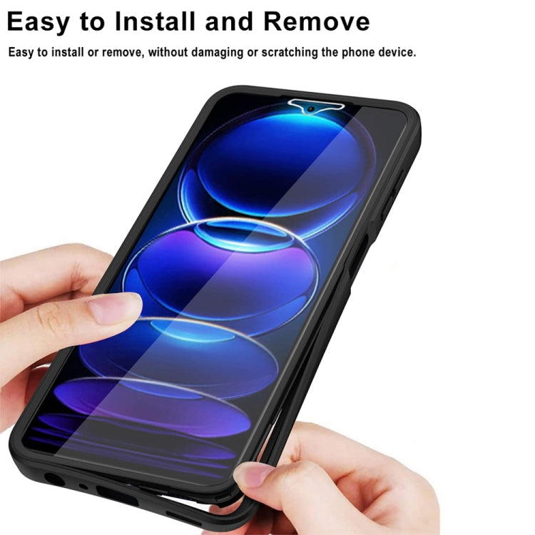 For Xiaomi Redmi Note 12 Pro 5G / Poco X5 Pro Acrylic + TPU 360 Degrees Full Coverage Phone Case(Pink) - free shipping - PMC TechLife - Order now!