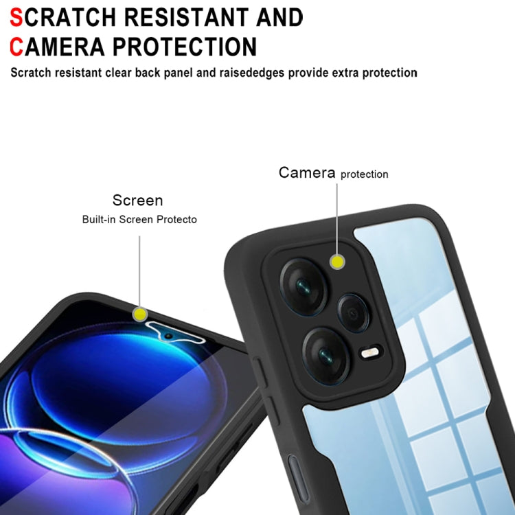 For Xiaomi Redmi Note 12 Pro 5G / Poco X5 Pro Acrylic + TPU 360 Degrees Full Coverage Phone Case(Pink) - free shipping - PMC TechLife - Order now!