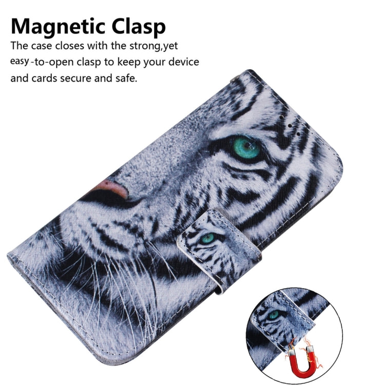 For Xiaomi Redmi 12C / 11A Coloured Drawing Flip Leather Phone Case(Tiger) - free shipping - PMC TechLife - Order now!