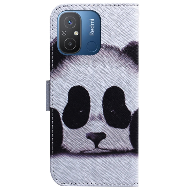 For Xiaomi Redmi 12C / 11A Coloured Drawing Flip Leather Phone Case(Panda) - free shipping - PMC TechLife - Order now!
