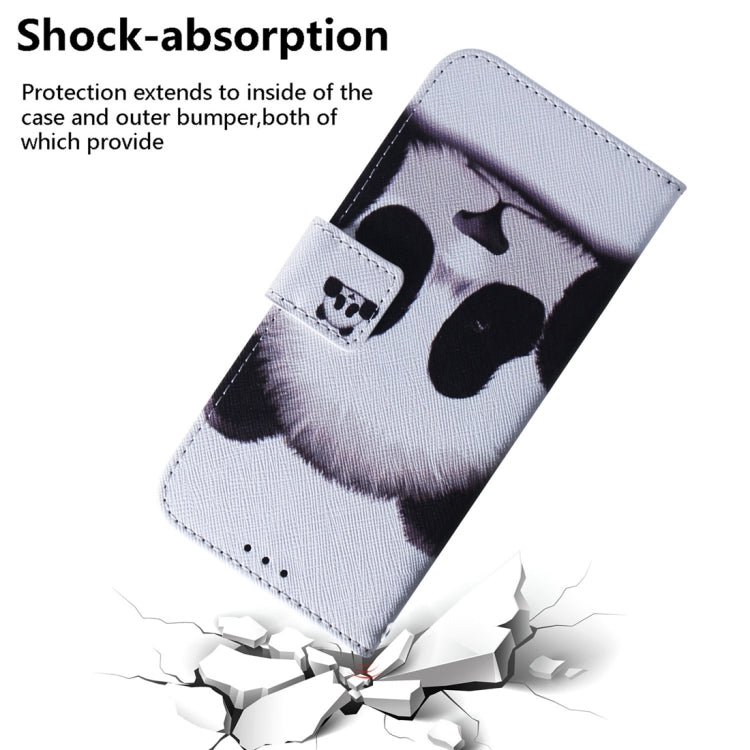 For Xiaomi Redmi 12C / 11A Coloured Drawing Flip Leather Phone Case(Panda) - free shipping - PMC TechLife - Order now!