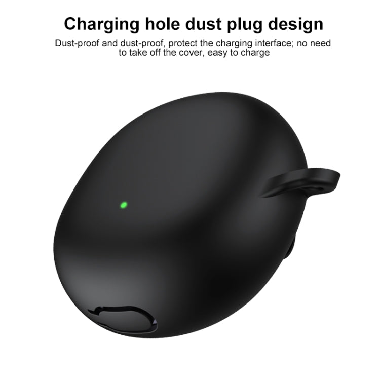 For OPPO Enco Air 3 Silicone Wireless Earphone Protective Case(Black) - Other Earphone Case by PMC TechLife | Online Shopping South Africa | PMC TechLife
