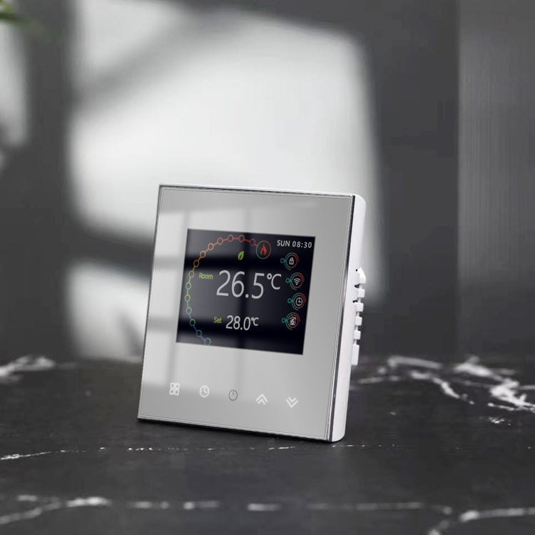 BHT-2002GALM 220V Smart Home Heating Thermostat Water Heating WiFi Thermostat(Black) - Thermostat & Thermometer by PMC TechLife | Online Shopping South Africa | PMC TechLife