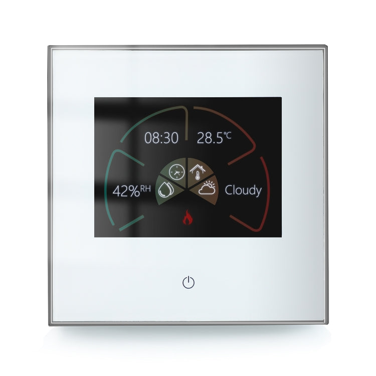 BHT-2002GCLM 220V Smart Home Heating Thermostat Boiler Heating WiFi Thermostat(White) - Thermostat & Thermometer by PMC TechLife | Online Shopping South Africa | PMC TechLife