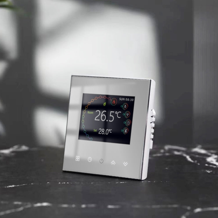 BHT-2002GCLM 220V Smart Home Heating Thermostat Boiler Heating WiFi Thermostat(Black) - Thermostat & Thermometer by PMC TechLife | Online Shopping South Africa | PMC TechLife