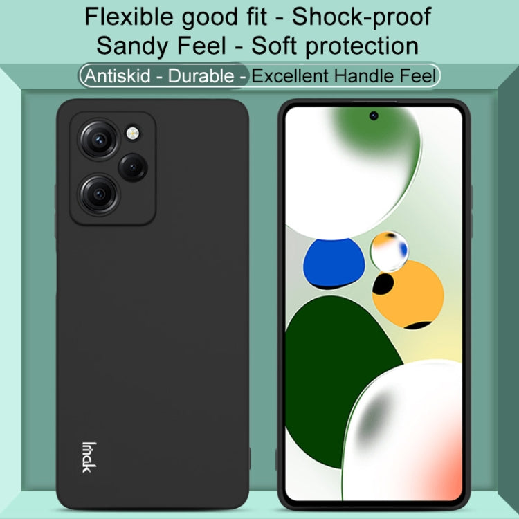 For Xiaomi Redmi Note 12 Pro Speed / POCO X5 Pro 5G IMAK UC-3 Series Shockproof Frosted TPU Protective Case(Black) - free shipping - PMC TechLife - Order now!