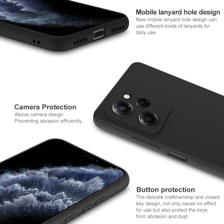 For Xiaomi Redmi Note 12 Pro Speed / POCO X5 Pro 5G IMAK UC-3 Series Shockproof Frosted TPU Protective Case(Black) - free shipping - PMC TechLife - Order now!