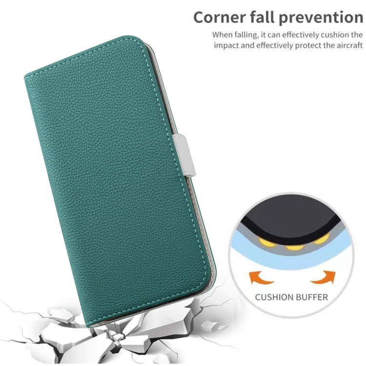 For Samsung Galaxy A24 4G Candy Color Litchi Texture Leather Phone Case(Dark Green) - free shipping - PMC TechLife - Order now!