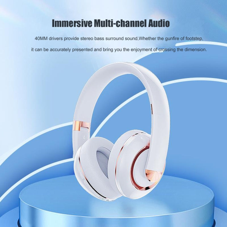 KE22 Folded Noise Reduction Wireless Bluetooth Headphones(Black) - Headset & Headphone by PMC TechLife | Online Shopping South Africa | PMC TechLife