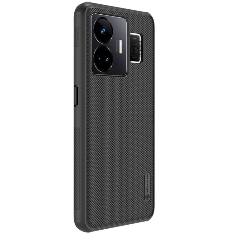 For Realme GT Neo 5 NILLKIN Frosted Shield Pro PC + TPU Phone Case(Black) - Realme Cases by NILLKIN | Online Shopping South Africa | PMC TechLife | Buy Now Pay Later Mobicred