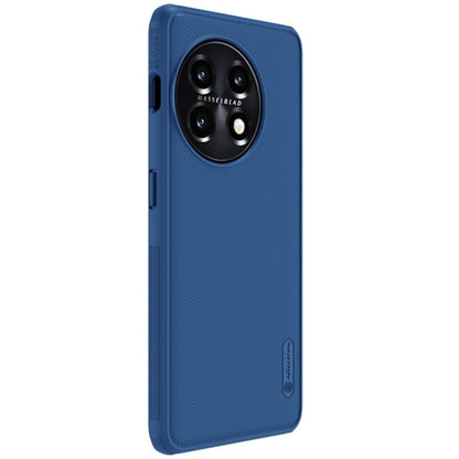 For OnePlus 11 NILLKIN Frosted Shield Pro PC + TPU Phone Case(Blue) - OnePlus Cases by NILLKIN | Online Shopping South Africa | PMC Jewellery