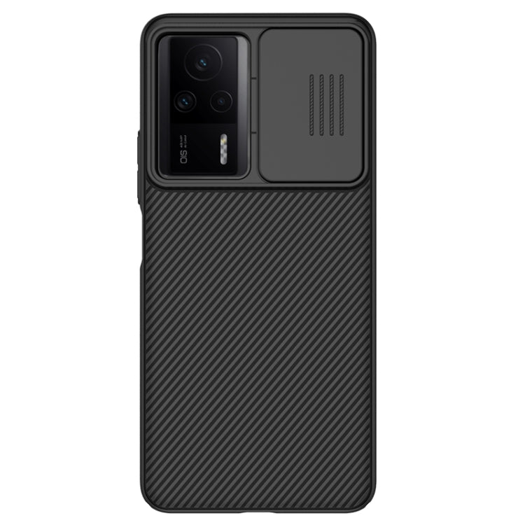 For Xiaomi Redmi K60E NILLKIN Black Mirror Series Camshield PC Phone Case(Black) - Xiaomi Cases by NILLKIN | Online Shopping South Africa | PMC Jewellery