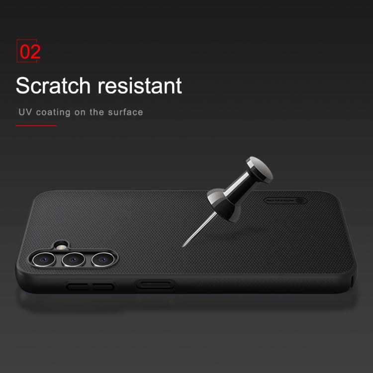 For Samsung Galaxy A14 4G NILLKIN Frosted PC Phone Case(Black) - free shipping - PMC TechLife - Order now!
