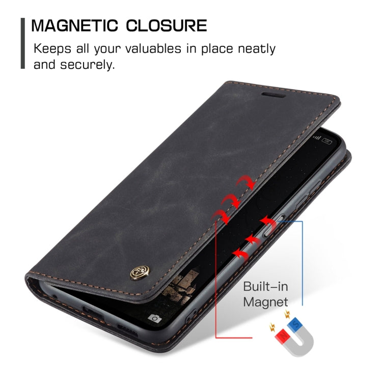 For Xiaomi Redmi Note 12 4G Global CaseMe 013 Multifunctional Horizontal Flip Leather Phone Case(Black) - free shipping - PMC TechLife - Order now!