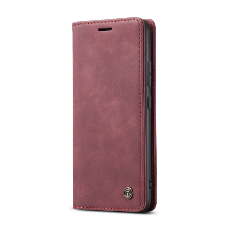 For Xiaomi 13 Lite CaseMe 013 Multifunctional Horizontal Flip Leather Phone Case(Wine Red) - free shipping - PMC TechLife - Order now!