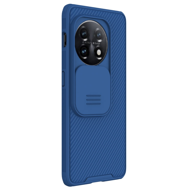 For OnePlus 11 NILLKIN CamShield Pro Series PC Full Coverage Phone Case(Blue) - OnePlus Cases by NILLKIN | Online Shopping South Africa | PMC Jewellery