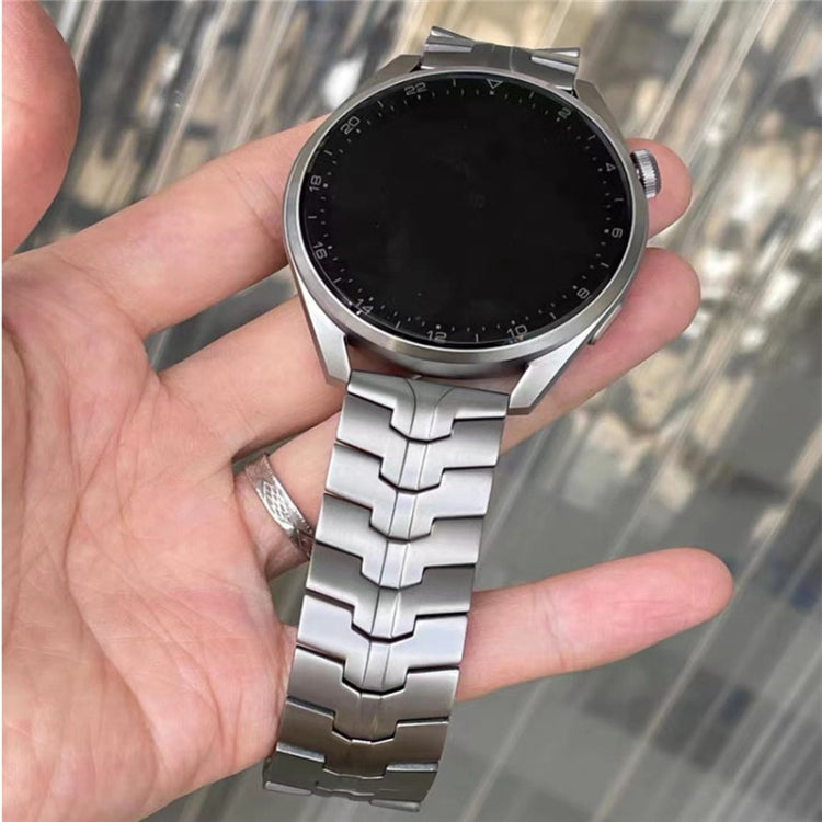 For Garmin Venu 2 / Forerunner 265 / 255 22mm Universal Stainless Steel Watch Band(Silver) -  by PMC TechLife | Online Shopping South Africa | PMC TechLife