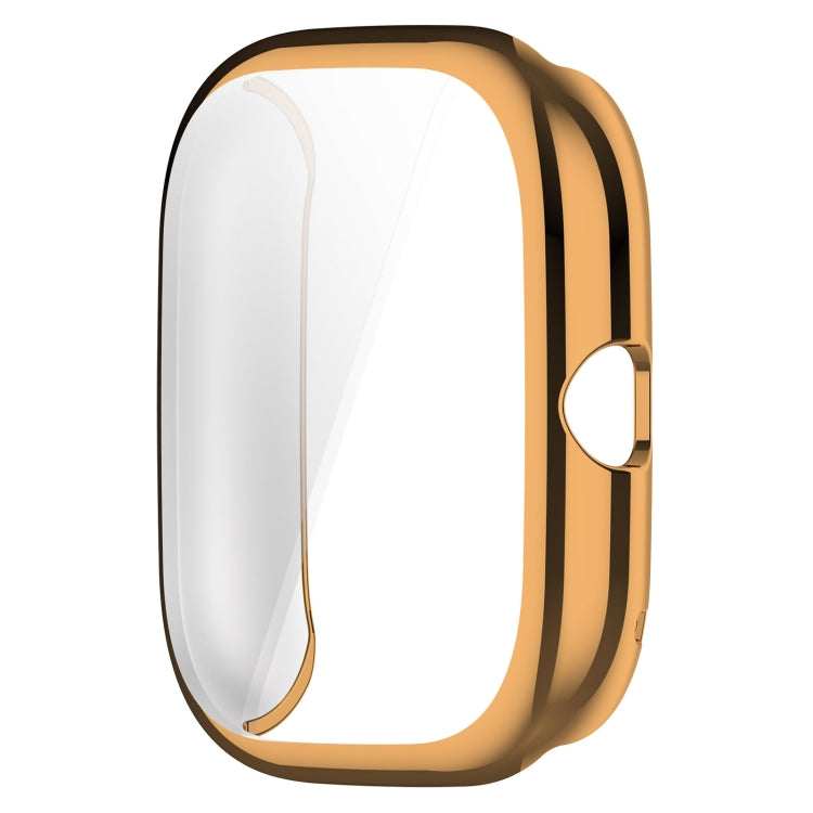 For Amazfit GTS4 Mini Full Coverage TPU Electroplating Watch Protective Case(Rose Gold) -  by PMC TechLife | Online Shopping South Africa | PMC TechLife