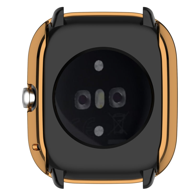 For Amazfit GTS4 Mini Full Coverage TPU Electroplating Watch Protective Case(Rose Gold) -  by PMC TechLife | Online Shopping South Africa | PMC TechLife