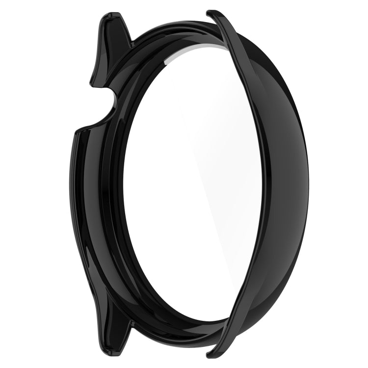 For Amazfit GTR Mini PC + Tempered Film Integrated Watch Protective Case(Black) -  by PMC TechLife | Online Shopping South Africa | PMC TechLife