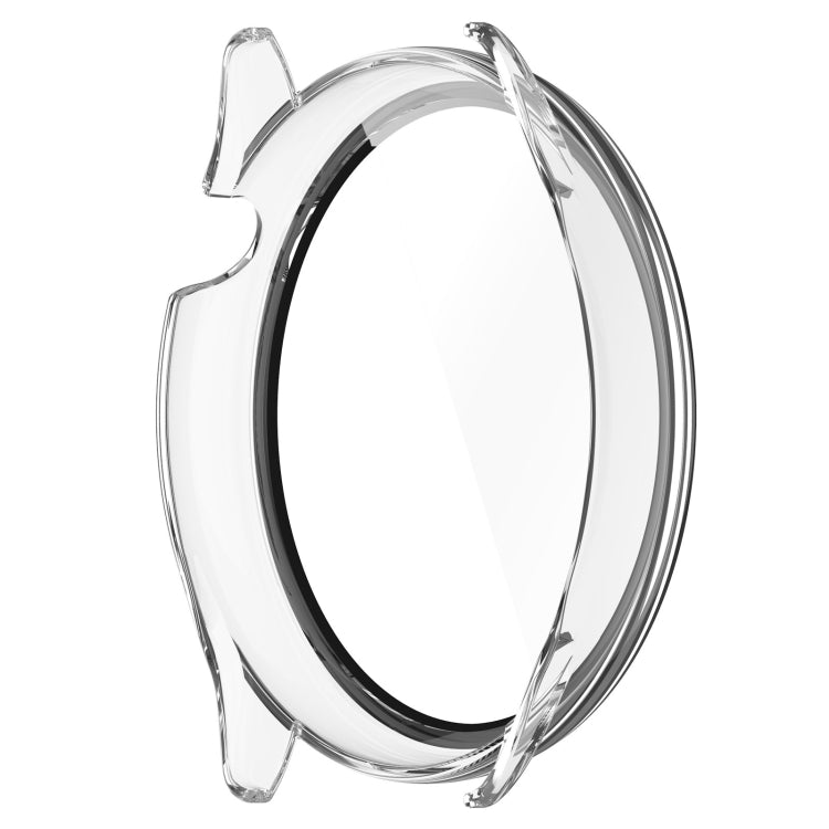 For Amazfit GTR Mini PC + Tempered Film Integrated Watch Protective Case(Transparent) -  by PMC TechLife | Online Shopping South Africa | PMC TechLife