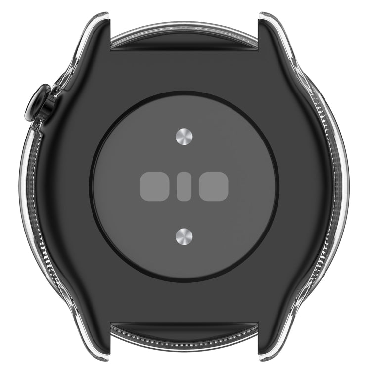 For Amazfit GTR Mini PC + Tempered Film Integrated Watch Protective Case(Transparent) -  by PMC TechLife | Online Shopping South Africa | PMC TechLife