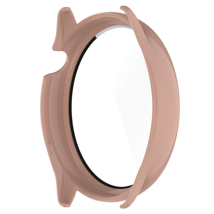 For Amazfit GTR Mini PC + Tempered Film Integrated Watch Protective Case(Pink) -  by PMC TechLife | Online Shopping South Africa | PMC TechLife